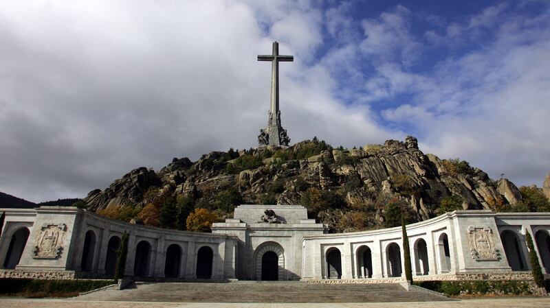 The basilica of the Valle de los Caidos (The Valley of the Fallen) outside Madrid, where former Spanish dictator Francisco Franco is buried. Photograph: Philippe Desmazes/AFP/Getty Images