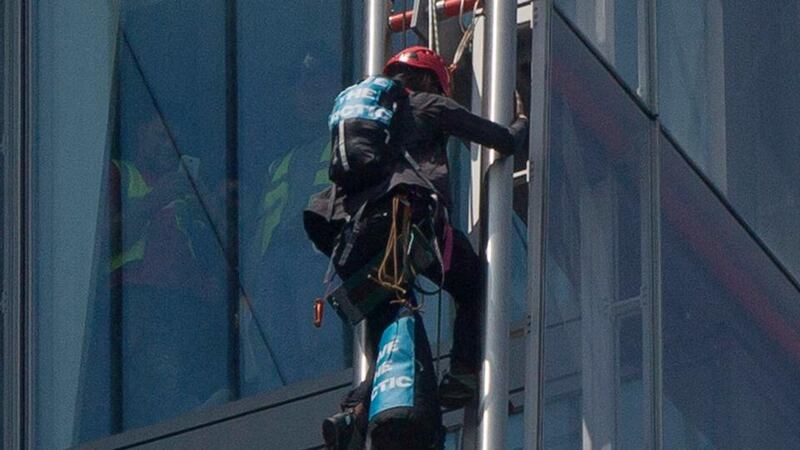 The 72-storey  Shard is the tallest building in Western Europe. Photograph: Neil Hall/Reuters