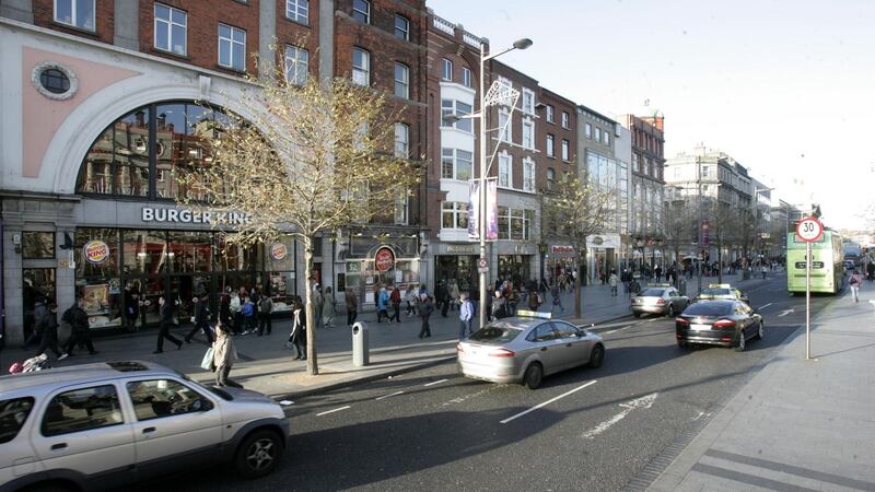 “We need to get agitated about O’Connell Street and its uses again.” File photograph: Dara Mac Dónaill