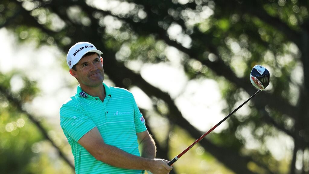 2015 winner Padraig Harrington shot an opening round 72 in the Honda Classic. Photograph: Mike Ehrmann/Getty