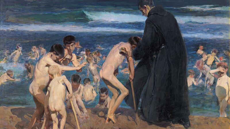 Joaquín Sorolla y Bastida’s Sad, Inheritance!, 1899. Source: Colección Fundación Bancaja, Valencia
