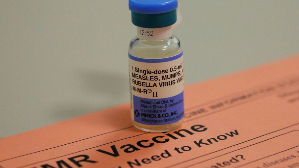 The majority of mumps cases recorded in Ireland the UK since 2018 have been among teenagers and young adults who have not hadtwo doses of the MMR vaccine. File photograph: Brian Snyder/Reuters.