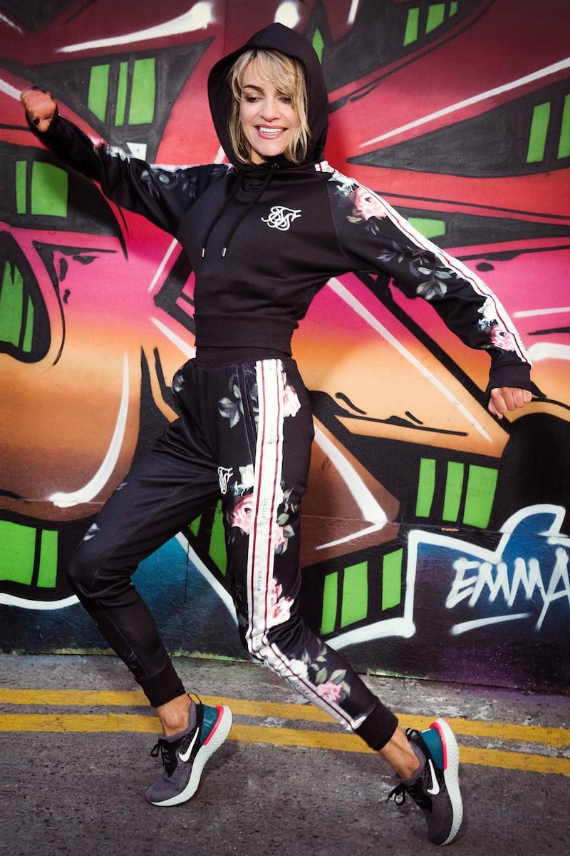 Silk floral top and bottoms €56 each from J D Sports