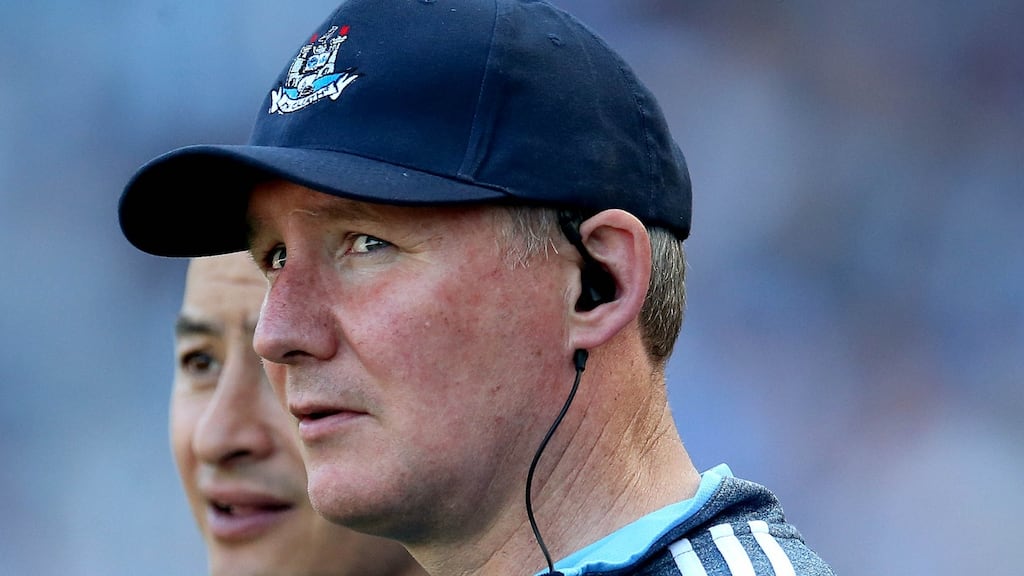 Former Dublin manager Jim Gavin spoke recently about never having a Plan A or B, never mind C, going into a game. Photograph: Ryan Byrne/Inpho