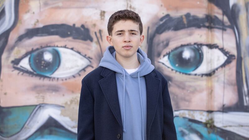 Maiú Levi Lawlor (14), Ireland’s representative at Junior Eurovision 2021, in Greystones. Photograph: Bryan Brophy