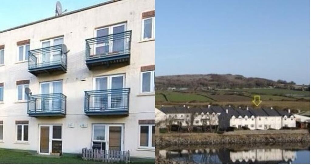 Kilwarden Court, Clondalkin, Dublin (L) and Seanmhara, Muckinish, Co Clare