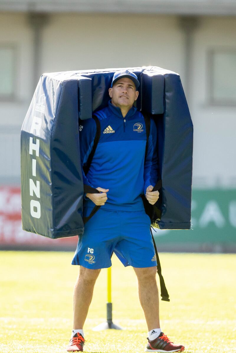 Felipe Contepomi pictured at a Leinster rugby squad training session at Energia Park, Dublin on September 3rd Photograph: Morgan Treacy/Inpho