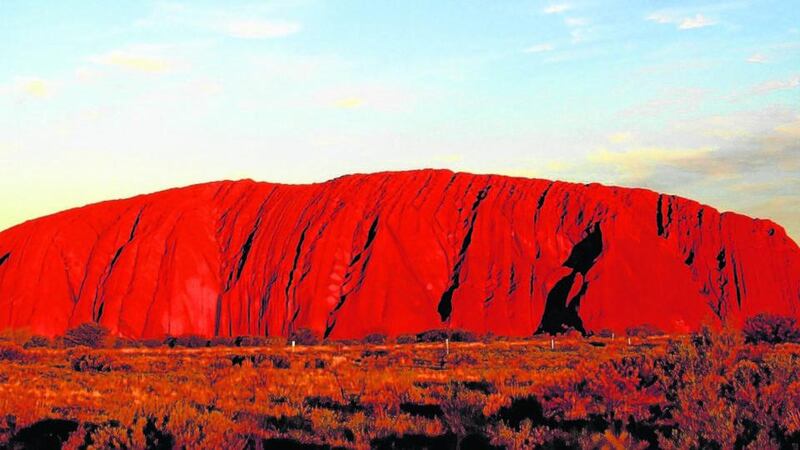 Uluru: The original indigenous name was reinstated as the designation for Ayers Rock in central Australia. Photograph: Phil Noble/Reuters