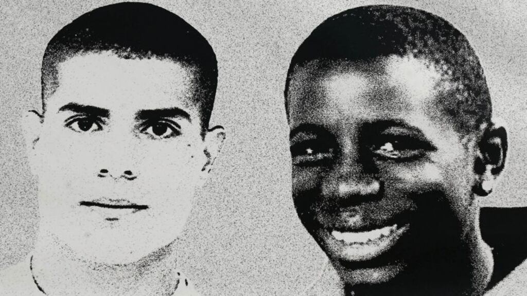 Zyed Benna and Bouna Traoré. Photograph: Olivier Laban-Mattei/AFP