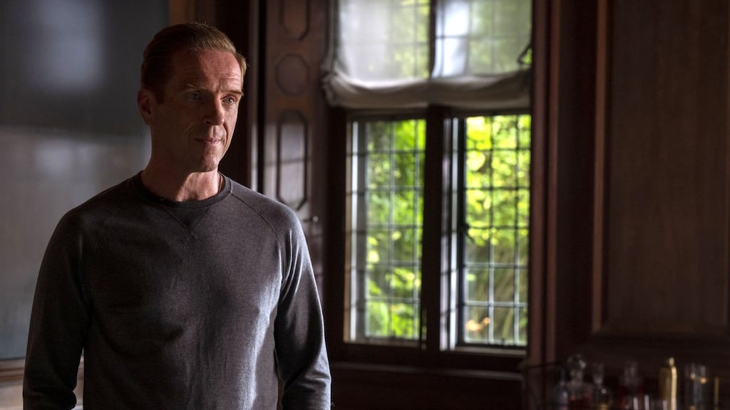 Damian Lewis as Bobby ‘Axe’ Axelrod in Billions. Photograph: Sky Atlantic