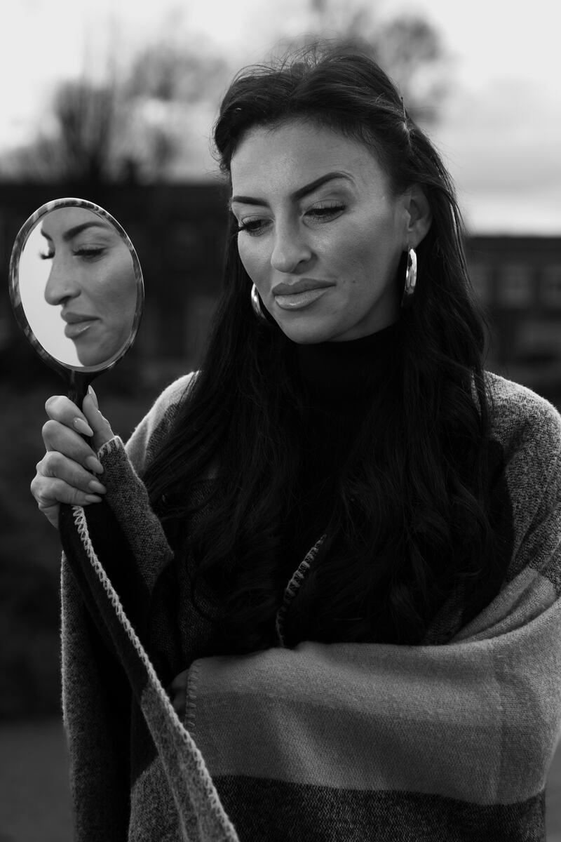 Irish Traveller and singer Sharyn Ward: “I am not an activist. I use my music in a cheeky way to help people learn about the Travelling community. I have been singing since forever. I don’t ever remember not singing.” Photograph: Deirdre Brennan