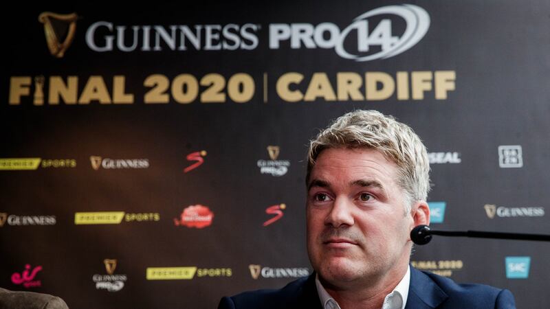 Pro 14 chief executive Martin Anayi. Photograph: Ryan Byrne/Inpho