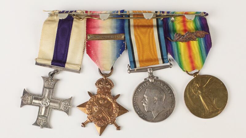 Lot 190: Collection of Father and Son medals from both World Wars, €2,000- 3,000