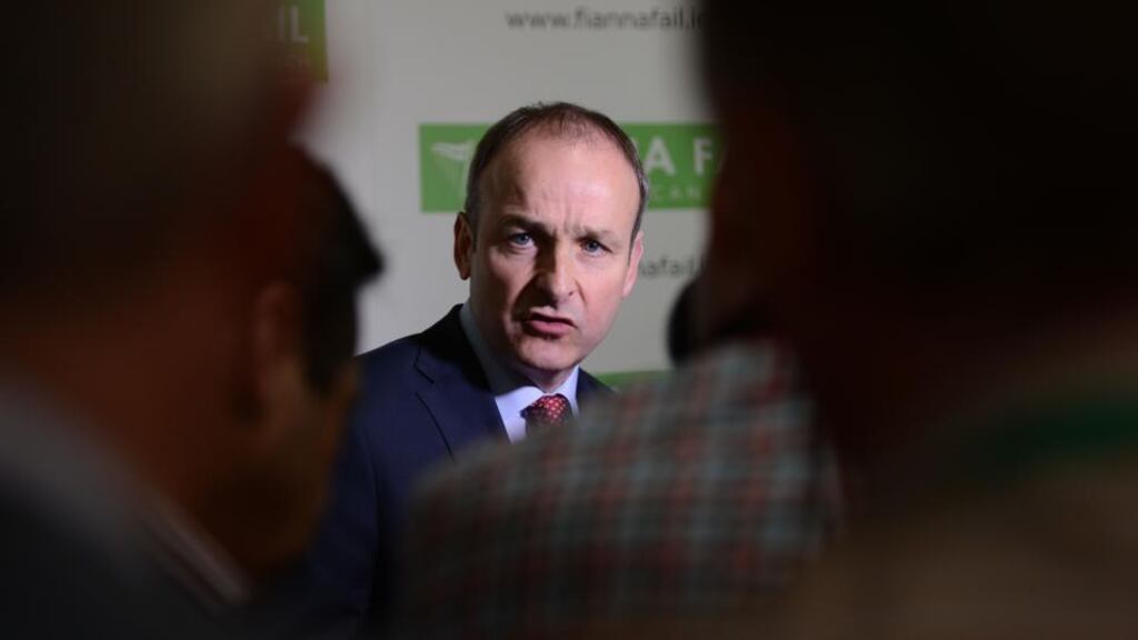 Micheál Martin said the party would listen to the debate which would inform its policy decisions on the issue. Photograph: Alan Betson/The Irish Times