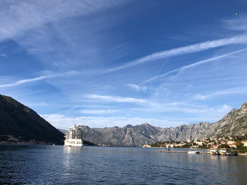 Regal Princess at Kotor, Montenegro