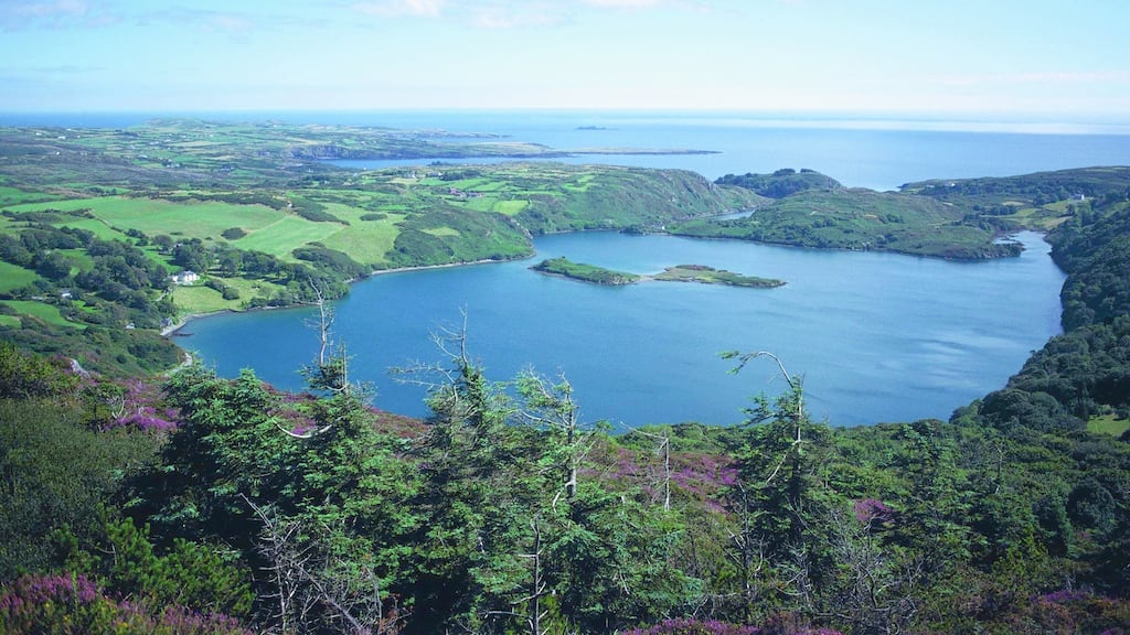 Lough Hyne in Co Cork. Photograph: Skibbereen Heritage Centre