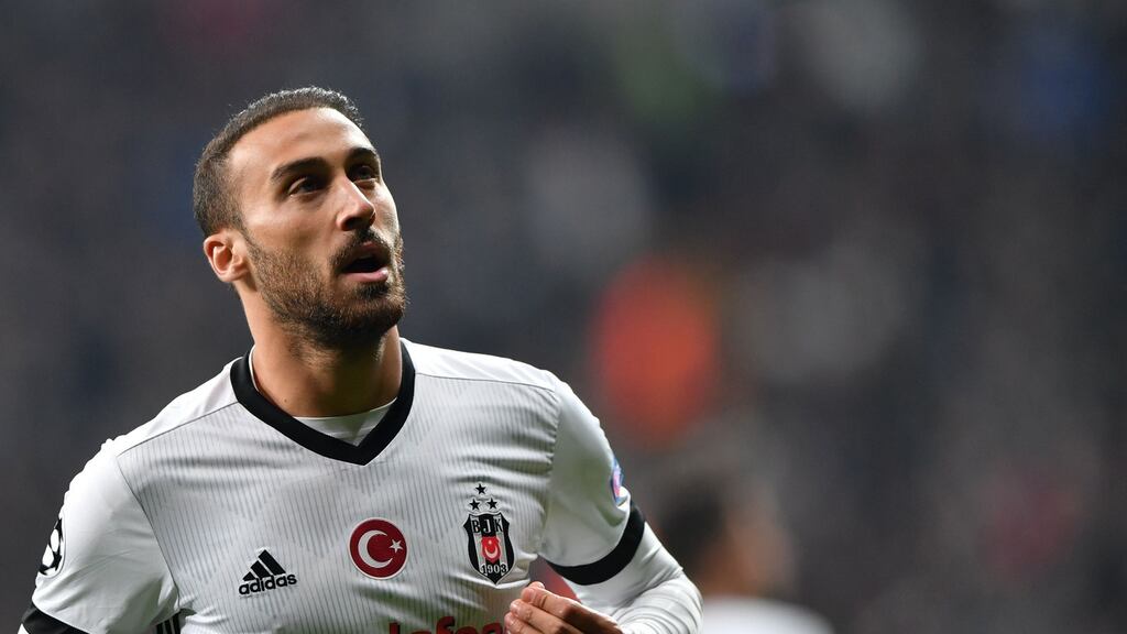 Everton have announced the signing of Turkey striker Cenk Tosun on a four-and-a-half-year deal. Photo: Getty Images
