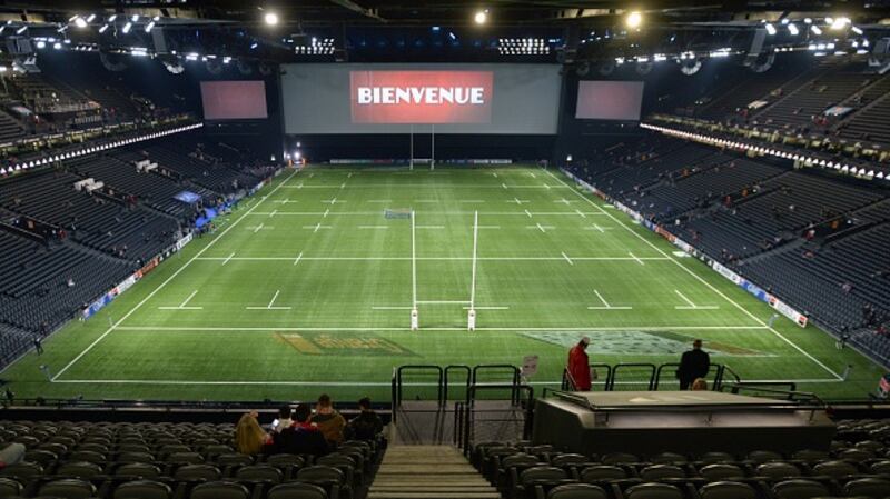 Racing 92’s new U Arena stadium is the largest indoor hall in Europe with a maximum capacity of around 40,000. Photograph: Frederic Stevens/Getty Images