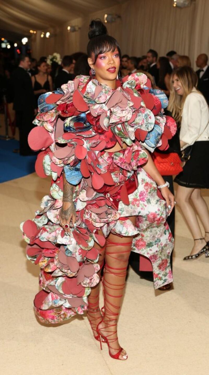 Rhianna. Photograph: Justin Lane/EPA