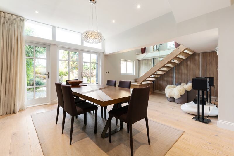Dining area downstairs