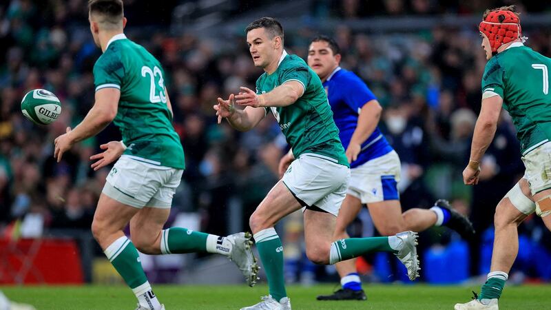 Johnny Sexton will wrap up his playing career after the 2023 Rugby World Cup in France. Photograph: Billy Stickland/Inpho