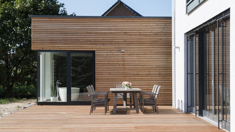New composite decking materials are low maintenance