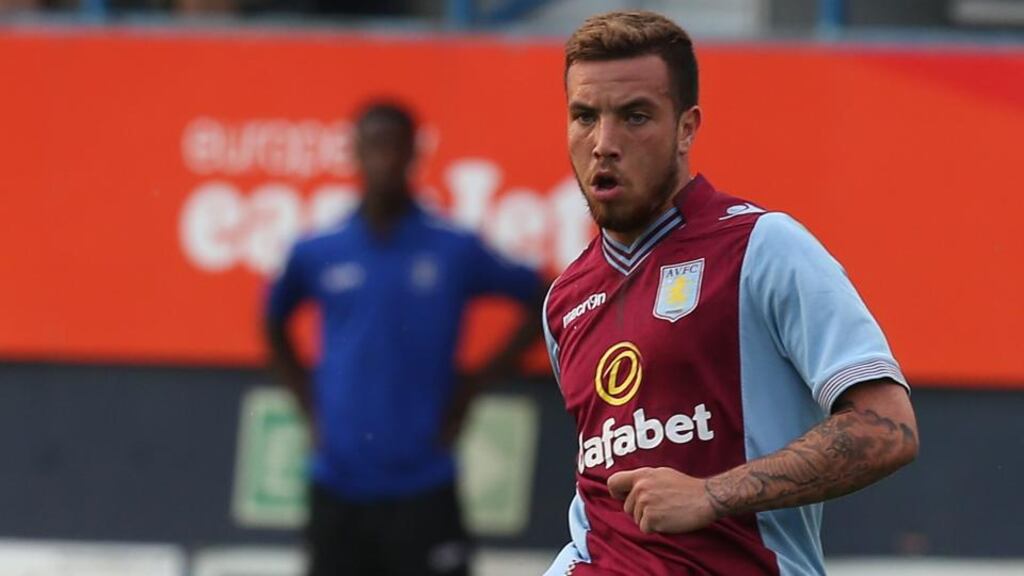 Aston Villa’s Samir Carruthers will be available for the Republic of Ireland under-21’s home game against Romania. Photograph: Pete Norton/Getty Images