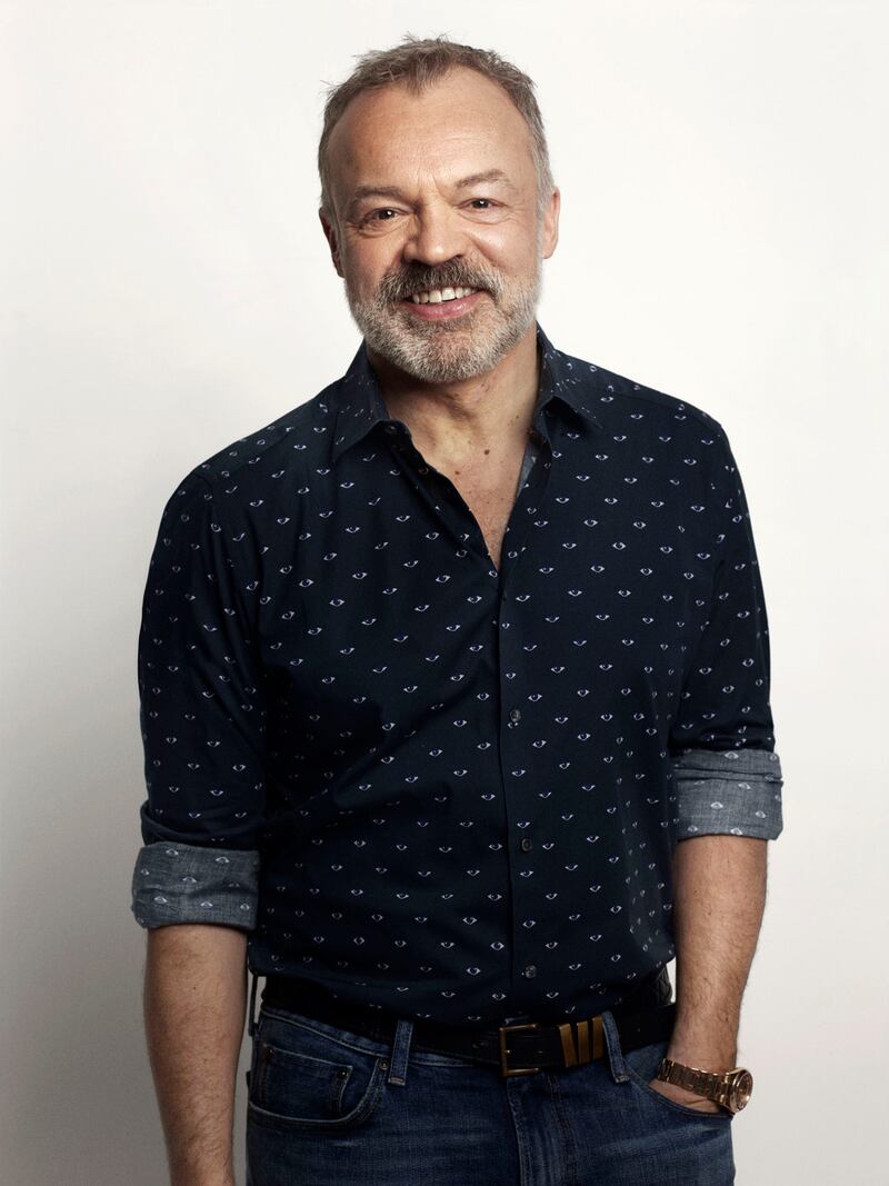 Graham Norton: ‘I failed all my relationship exams.’  Photographer: Bryan Adams