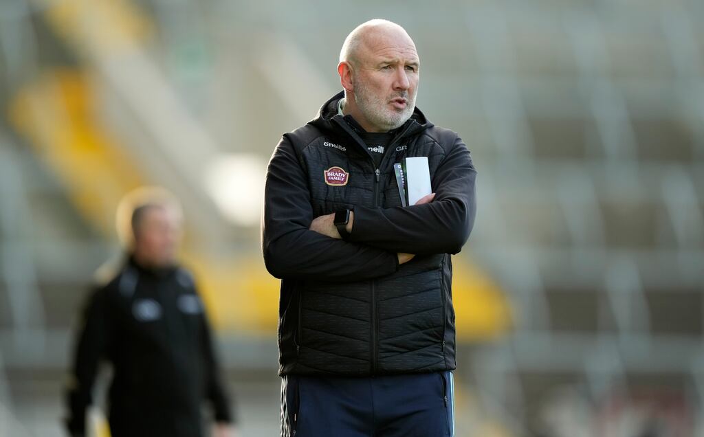 Glenn Ryan has stepped down as Kildare manager. Photograph: James Lawlor/Inpho