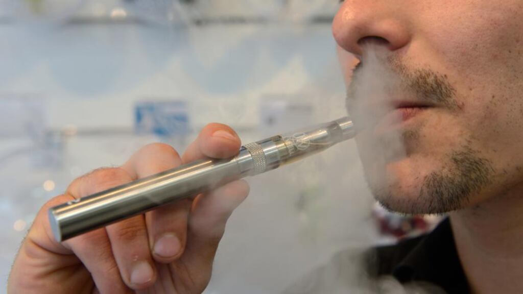Most e-cigarettes will be sold as consumer products rather than as more-tightly regulated medical devices under new rules agreed today by the EU. Photograph: Denis Charlet/AFP/Getty Images