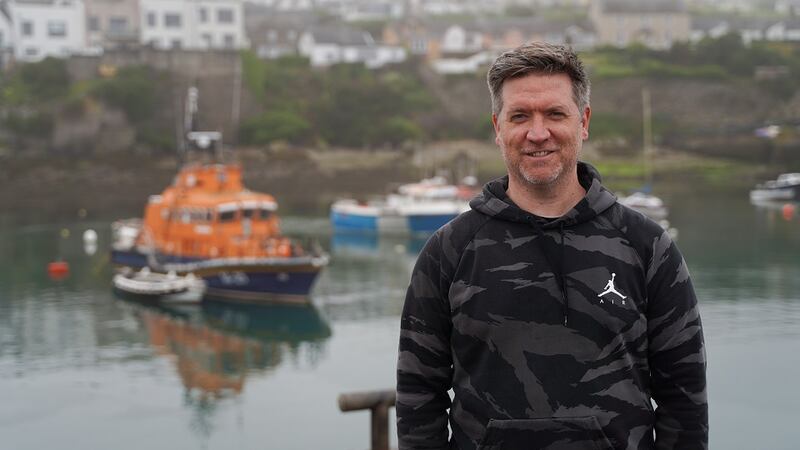 Pictured at Ballycotton Harbour, Moore is a big fan of this part of Ireland. “I love the wildness of East Cork. I’ve more of an affinity with it as we would holiday near here growing up”