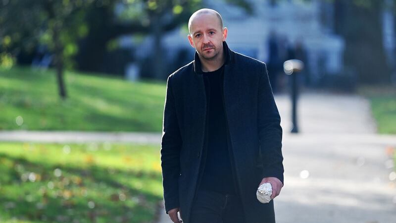 Lee Cain, senior aide to Boris Johnson. Photograph: Andy Rain/EPA