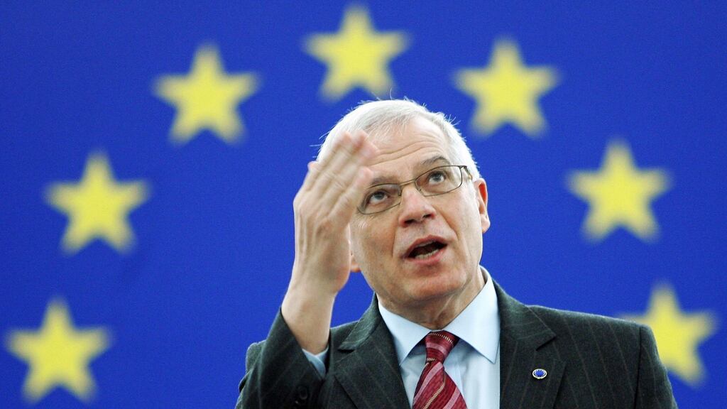 Likely new foreign minister Josep Borrell has been outspoken on Spain’s territorial issue. Photograph: Frederick Florin/AFP/Getty Images