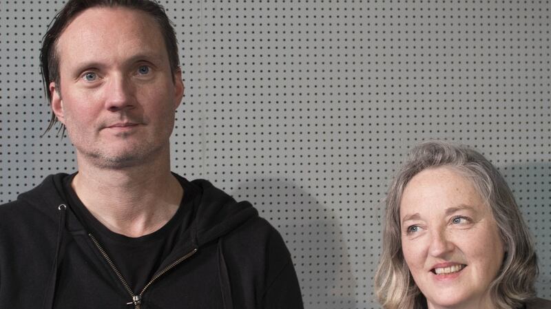 Gavin Quinn and Aedín Cosgrove, co-artistic directors of Pan Pan Theatre.