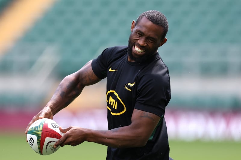 Siya Kolisi has returned to the South Africa squad. Photograph: Warren Little/Getty Images