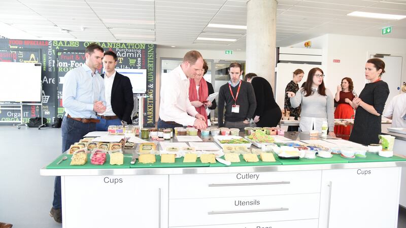 Taste tests at the headquarters of Lidl Ireland in Tallaght, Co Dublin for their first Irish food promotion, Best of Ireland, which kicks off on Monday