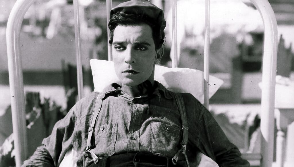 Buster Keaton in Steamboat Bill, Jr: “I was mad at the time, or I would never have done the thing.”