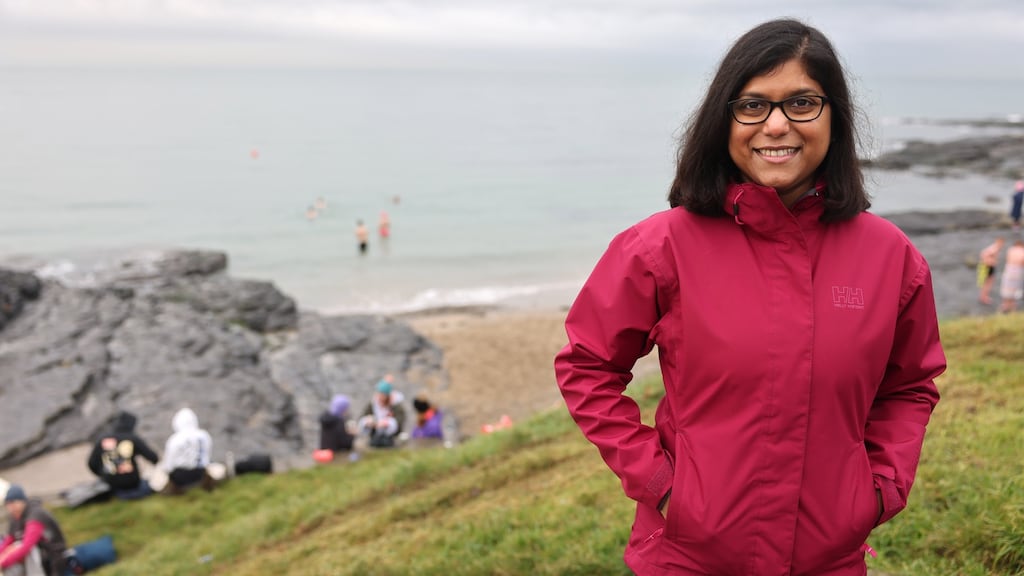 Monisa Mahandran, a doctor from Malaysia who has lived and worked in Dublin since 2016: ‘I feel accepted and welcomed, I’m content with my life here.’ Photograph: Dara Mac Donaill