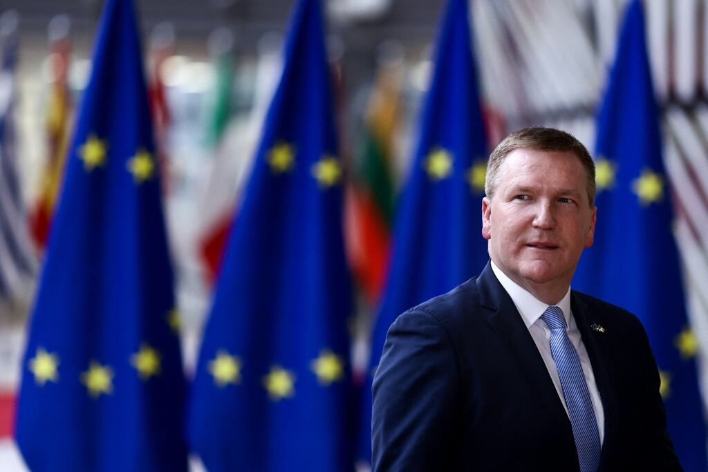 Minister for Finance Michael McGrath has previously made the European Commission aware of some of Ireland's concerns about proposed ways of getting more money from certain EU member states. Photograph: Kenzo Tribouillard/AFP via Getty Images