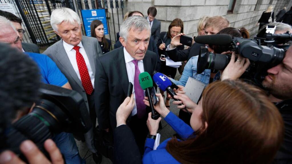 Michael O’Flynn (above) and Blackstone ended up in court after Blackstone vehicle Carbon Finance attempted to appoint receivers to the O’Flynn Group. Photograph: Sasko Lazarov/Photocall Ireland