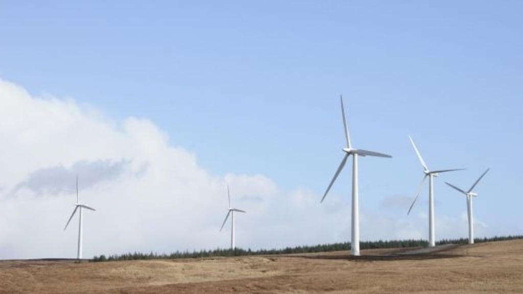 Wind accounted for close to a third of Irish energy generation last year