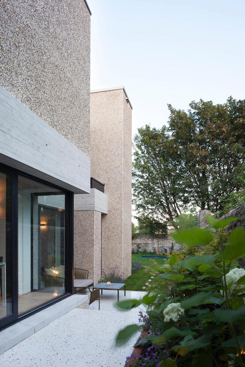 Exterior of Vaulted House by GKMP Architects. Photograph: Alice Clancy