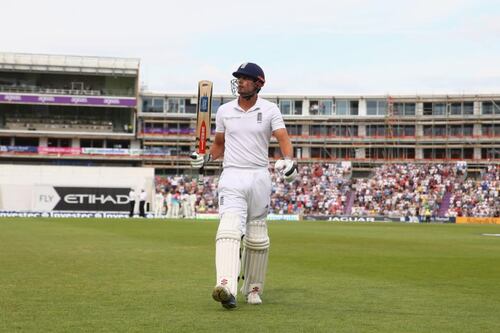 Alastair Cook delighted with knock despite falling short of century