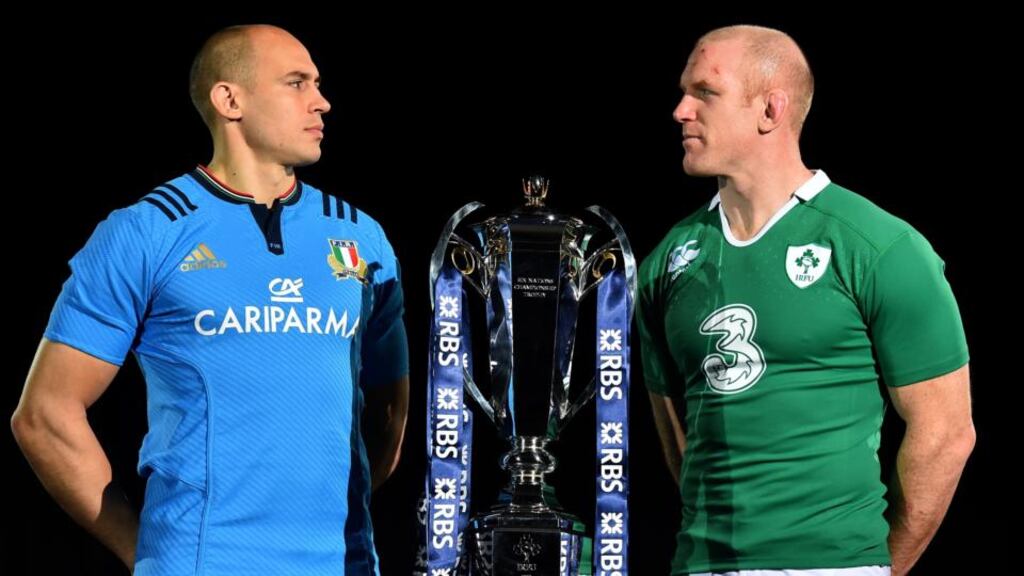 Sergio Parisse has recovered from a back injury and is looking forward to a big year in 2015. Photograph: Ben Stansall/AFP/Getty Images