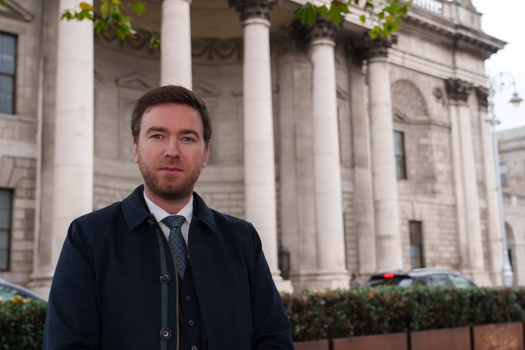 Barrister Daragh Troy, who specialises in data protection, said there would always be limits in what AI would be able to produce. Photograph: Barry Cronin/The Irish Times.