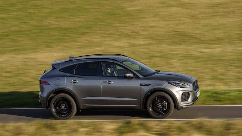 The Jaguar E-Pace has the impressive All Surface Progress Control system – effectively cruise control for off-roading