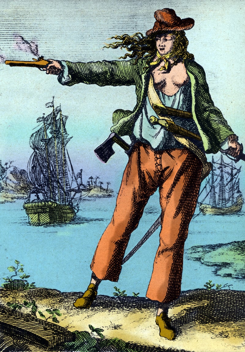 Anne Bonny (1697-1720) abandoned her husband in order to follow Jack Rackham the pirate. Photograph: Fototeca Gilardi/Getty Images