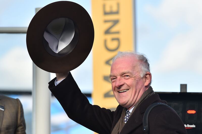 Mullins could well pass the 100 winner mark during March's Cheltenham festival. Photograph: Glynn Kirk/AFP via Getty Images