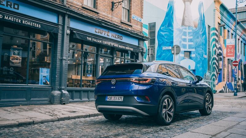 The ID.4 is a better-looking car than the ID.3, a little more substantial than its smaller electric hatchback sibling