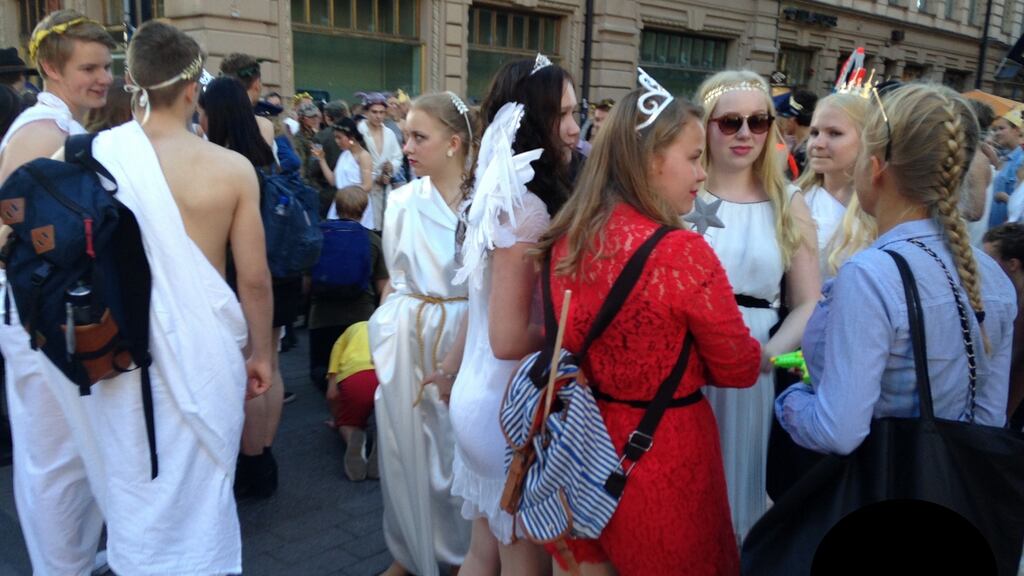 Third-level institutions host Fresher’s Week events to encourage students to meet and join societies. Photograph: iStock